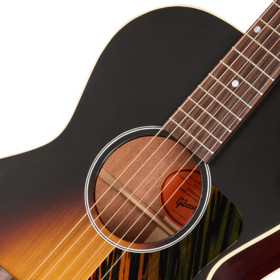 Gibson L-00 Century 12-Fret, soundhole and binding detail